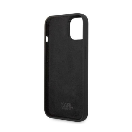 Karl Lagerfeld Silicone NFT Choupette - Etui iPhone 14 Plus (czarny) (KLHCP14MSNCHBCK)