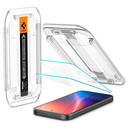 Spigen Glas.TR EZ FIT 2-Pack - Szkło hartowane do Google Pixel 9a (2 sztuki) (AGL08938)