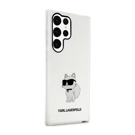 Karl Lagerfeld IML NFT Choupette - Etui Samsung Galaxy S23 Ultra (przezroczysty) (KLHCS23LHNCHTCT)
