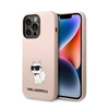 Karl Lagerfeld Silicone NFT Choupette - Etui iPhone 14 Pro Max (różowy) (KLHCP14XSNCHBCP)