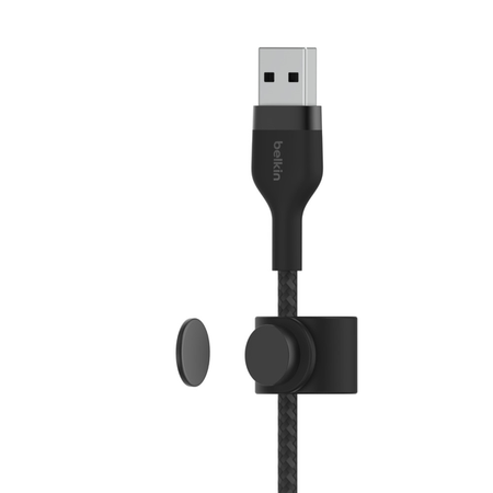 Belkin Kabel pleciony z USB-A na Lightning 3m czarny (CAA010BT3MBK)