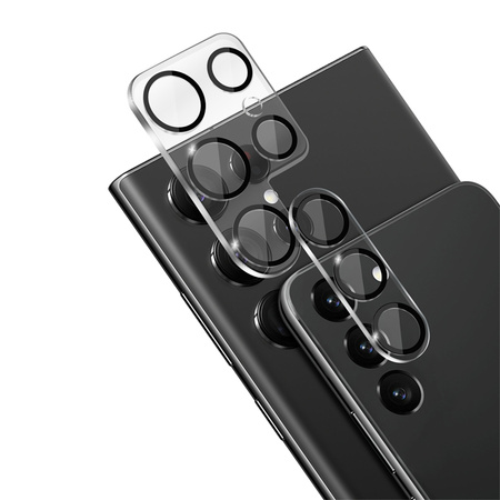 Crong Lens Shield - Szkło na aparat i obiektyw Samsung Galaxy S23 Ultra (CRG-LSSGS23U)