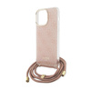 Guess Crossbody Cord 4G Print - Etui iPhone 15 Pro Max (różowy) (GUHCP15XHC4SEP)