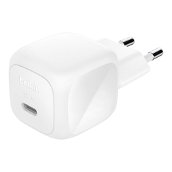 Belkin Ładowarka USB-C 45W, BoostCharge Compact, biała (WCA013KQWH)