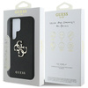 Guess Grained Big 4G Logo Small Classic Logo - Etui do Samsung Galaxy S25 Ultra (czarny) (GUHCS25LPGT4MBK)