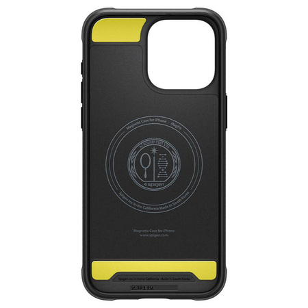 Spigen Rugged Armor Mag MagSafe - Etui do iPhone 15 Pro Max (Matte Black) (ACS06561)