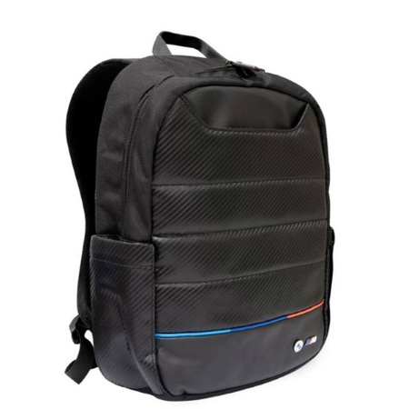 BMW Carbon&Nylon Tricolor - Plecak na notebooka 16" (czarny) (BMBP15PUCARTCBK)