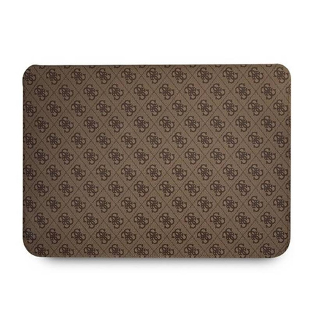 Guess 4G Big Metal Logo Computer Sleeve - Etui na notebooka 13" (brązowy) (GUCS13G4GFBR)