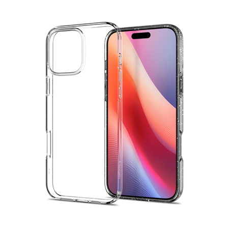 Spigen Liquid Crystal Glitter - Etui do iPhone 16 Pro (Przezroczysty) (ACS08113)