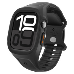 Spigen Liquid Air Pro - Pasek z obudową do Apple Watch 10 46 mm (Matte Black) (ACS09317)