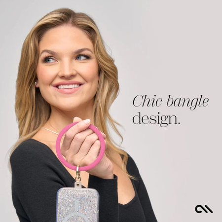 Case-Mate Phone Bangle - Bransoletka na nadgarstek do smartfona (Fuchsia) (CM056196-05)