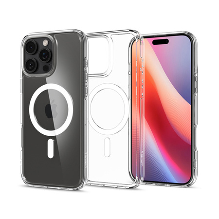 Spigen Ultra Hybrid Mag MagSafe - Etui do iPhone 16 Pro Max (Biały) (ACS07998)