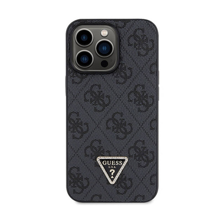 Guess Crossbody 4G Metal Logo - Etui iPhone 13 Pro (czarny) (GUHCP13LP4TDSCPK)