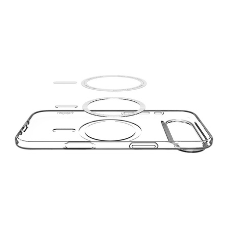 Spigen Liquid Crystal Mag MagSafe - Etui do iPhone Air (Clear/White) (ACS10395)