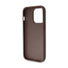 Guess Crossbody 4G Metal Logo - Etui iPhone 14 Pro (brązowy) (GUHCP14LP4TDSCPW)