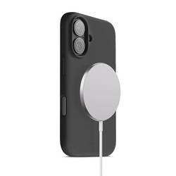 Crong Color Cover Magnetic - Etui MagSafe iPhone 17 (czarny) (CRGCOLRMIP1763BLK)