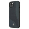 Mercedes Leather Perforated Area - Etui iPhone 13 mini (granatowy) (MEHCP13SCDONA)