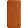 Nillkin Qin Leather Case - Etui Apple iPhone 12 Pro Max (Brown) (IP67-01675)