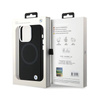 BMW Signature Liquid Silicone MagSafe - Etui iPhone 15 Pro Max (czarny) (BMHMP15XSILBK2)