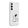 Karl Lagerfeld Choupette Fun - Etui Samsung Galaxy S23+ (przezroczysty) (KLHCS23MCFNRC)