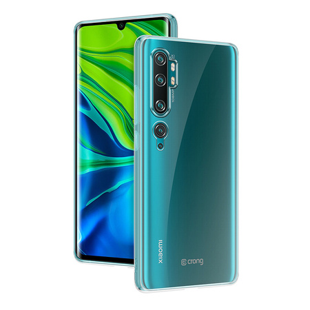 Crong Crystal Slim Cover - Etui Xiaomi Mi Note 10 / Mi Note 10 Pro (przezroczysty) (CRG-CRSLIM-XRMIN10P-TRS)