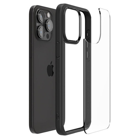 Spigen Ultra Hybrid - Etui do iPhone 15 Pro Max (Matte Black) (ACS06570)
