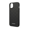 Karl Lagerfeld Saffiano Mono Metal Logo - Etui iPhone 14 Plus (czarny) (KLHCP14MSAKLHPK)