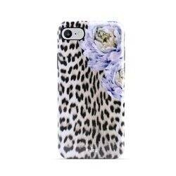 PURO Glam Sweet Leopard - Etui iPhone SE 2020 / 8 / 7 / 6s (Leo Peonies) (IPC747CSWELEO2BLK)