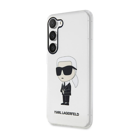 Karl Lagerfeld IML NFT Ikonik - Etui Samsung Galaxy S23 (przezroczysty) (KLHCS23SHNIKTCT)