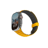 UAG Pathfinder - silikonowy dwustronny pasek magnetyczny do Apple Watch seria: 1-3, 42mm / series 4-6 & SE 1-3, 44mm / series 7-9, 45mm / series 10-11, 46mm / Ultra 1-3, 49mm (heritage yellow / black) (194161118240)