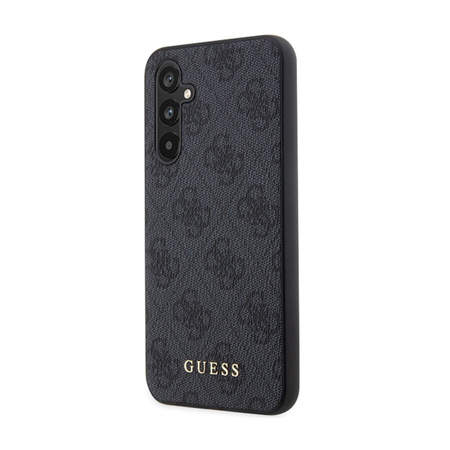Guess 4G Metal Gold Logo - Etui Samsung Galaxy S23 FE (szary) (GUHCS23FEG4GFGR)