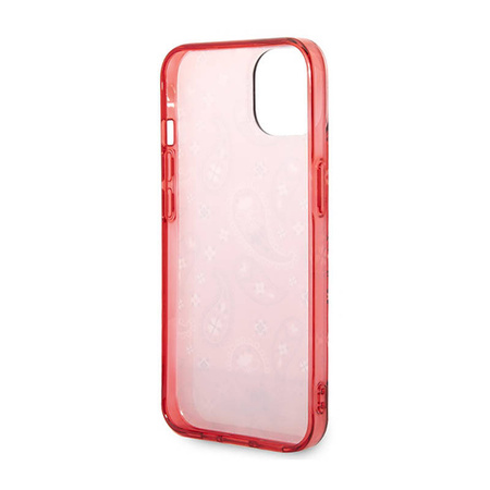 Guess Bandana Paisley - Etui iPhone 14 Plus (czerwony) (GUHCP14MHGBNHR)