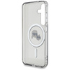 Karl Lagerfeld Button Karl & Choupette Heads Printed Logo MagSafe - Etui Samsung Galaxy S25 (czarny) (KLHMS25SHLSKCK)