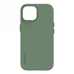 Decoded - silikonowa obudowa ochronna do iPhone 15 kompatybilna z MagSafe (sage leaf green) (D24IPO15BCS9SF)