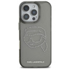Karl Lagerfeld IML Rhinestones Karl Head - Etui do iPhone 16 Pro Max (czarny) (KLHCP16XHKHDCELK)