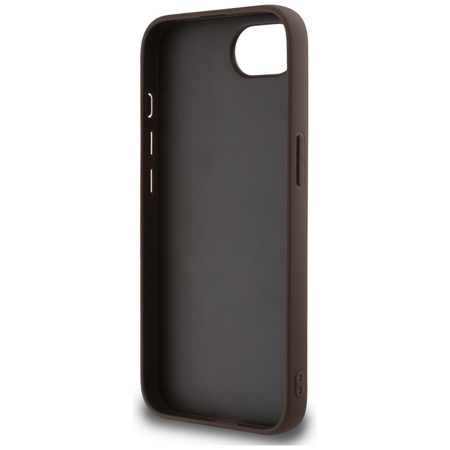 Guess 4G Big Logo - Etui do iPhone 16e (brązowy) (GUHCPSE44GMGBR)