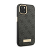 Guess 4G Logo Plate MagSafe - Etui iPhone 14 Plus (czarny) (GUHMP14MU4GPRK)