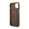 Guess 4G Logo Plate MagSafe - Etui iPhone 14 Plus (brązowy) (GUHMP14MU4GPRW)
