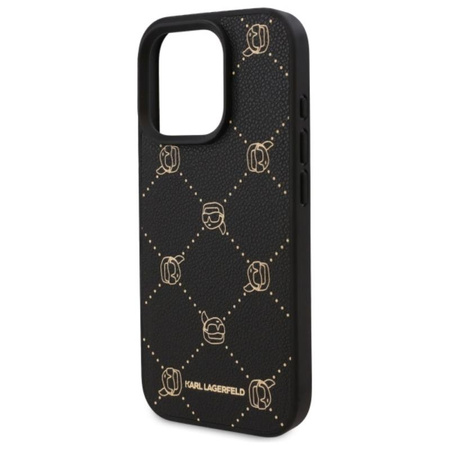 Karl Lagerfeld MagSafe Karl Head - Etui iPhone 16 Pro Max (czarny) (KLHMP16XPGKHPHK)