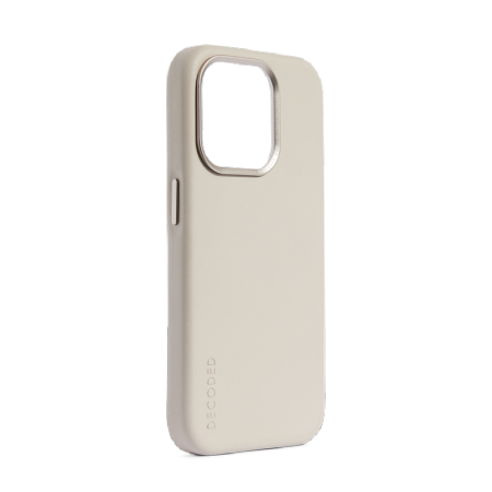 Decoded – skórzana obudowa ochronna do iPhone 15 Pro kompatybilna z MagSafe (clay) (D24IPO15PBC1CY)