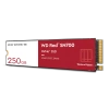 WD Red Dysk SSD 250GB M.2 NVMe biały/czerwony (WDS250G1R0C)