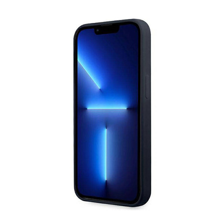 BMW Silicone Signature Logo - Etui iPhone 13 Pro Max (granatowy) (BMHCP13XSILNA)