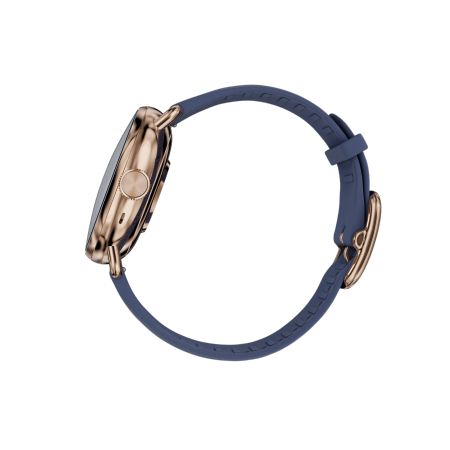 Withings Scanwatch 2 - zegarek z funkcją EKG, pomiarem pulsu i SPO2 oraz mierzeniem aktywności fizycznej i snu (38mm, blue rose gold) (HWA10-model 6-All-Int)