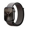Crong Nylon - Pasek sportowy do Apple Watch 44/45/46/49 mm (Night Grey) (CRG44NLBAGR)