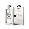 Karl Lagerfeld IML Choupette Head MagSafe - Etui iPhone 15 Pro Max (przezroczysty) (KLHMP15XHCHNOTK)