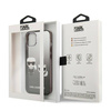 Karl Lagerfeld Gradient Ikonik Karl & Choupette - Etui iPhone 13  mini (czarny) (KLHCP13STGKCK)