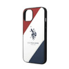 US Polo Assn Tricolor Embossed - Etui iPhone 14 Plus (biały) (USHCP14MPSO3)