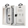 Karl Lagerfeld Ikonik Karl - Etui iPhone 13 mini (przezroczysty / czarna ramka) (KLHCP13SHIKCK)