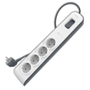 Belkin Listwa zasilająca przeciwprzepięciowa 525J, 4 gniazda Schuko, 2m (BSV400VF2M-V2)