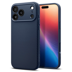 Spigen Liquid Air - Etui do iPhone 17 Pro (Navy Blue) (ACS10332)